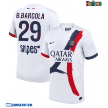 Camisa de Futebol Paris Saint-Germain Bradley Barcola #29 Equipamento Secundário 2025-26 Manga Curta